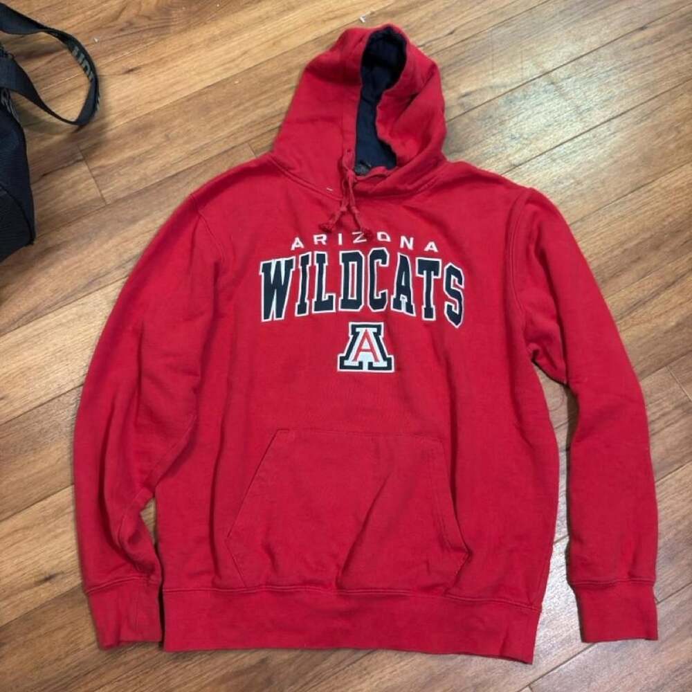 Colosseum Arizona Wildcats Red Hoodie Sweatshirt